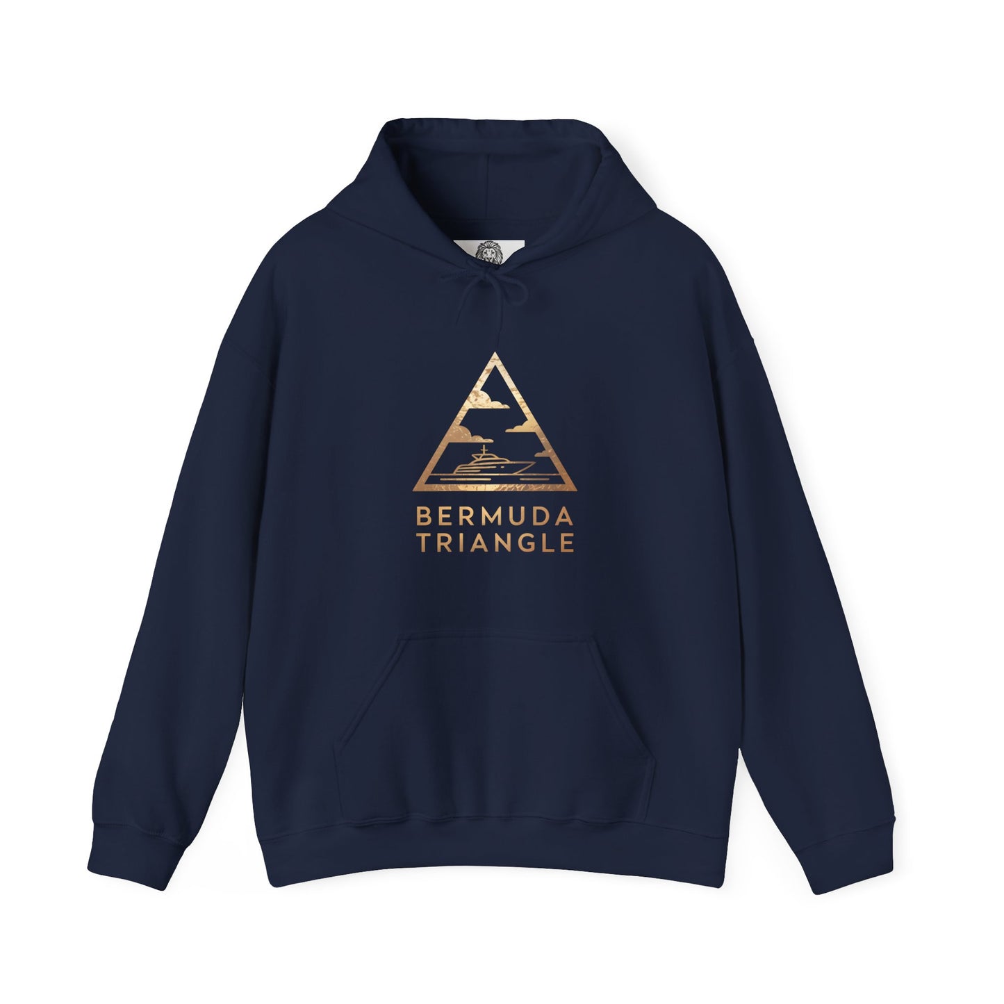 Bermuda Triangle Emblem Hoodie - Luxury Yacht Club