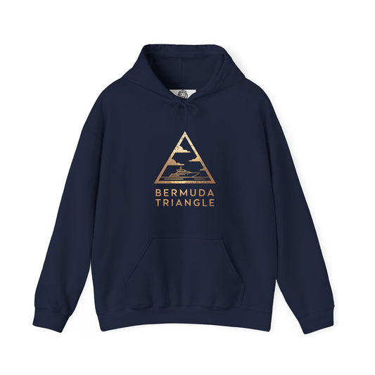 Bermuda Triangle Emblem Hoodie - Luxury Yacht Club
