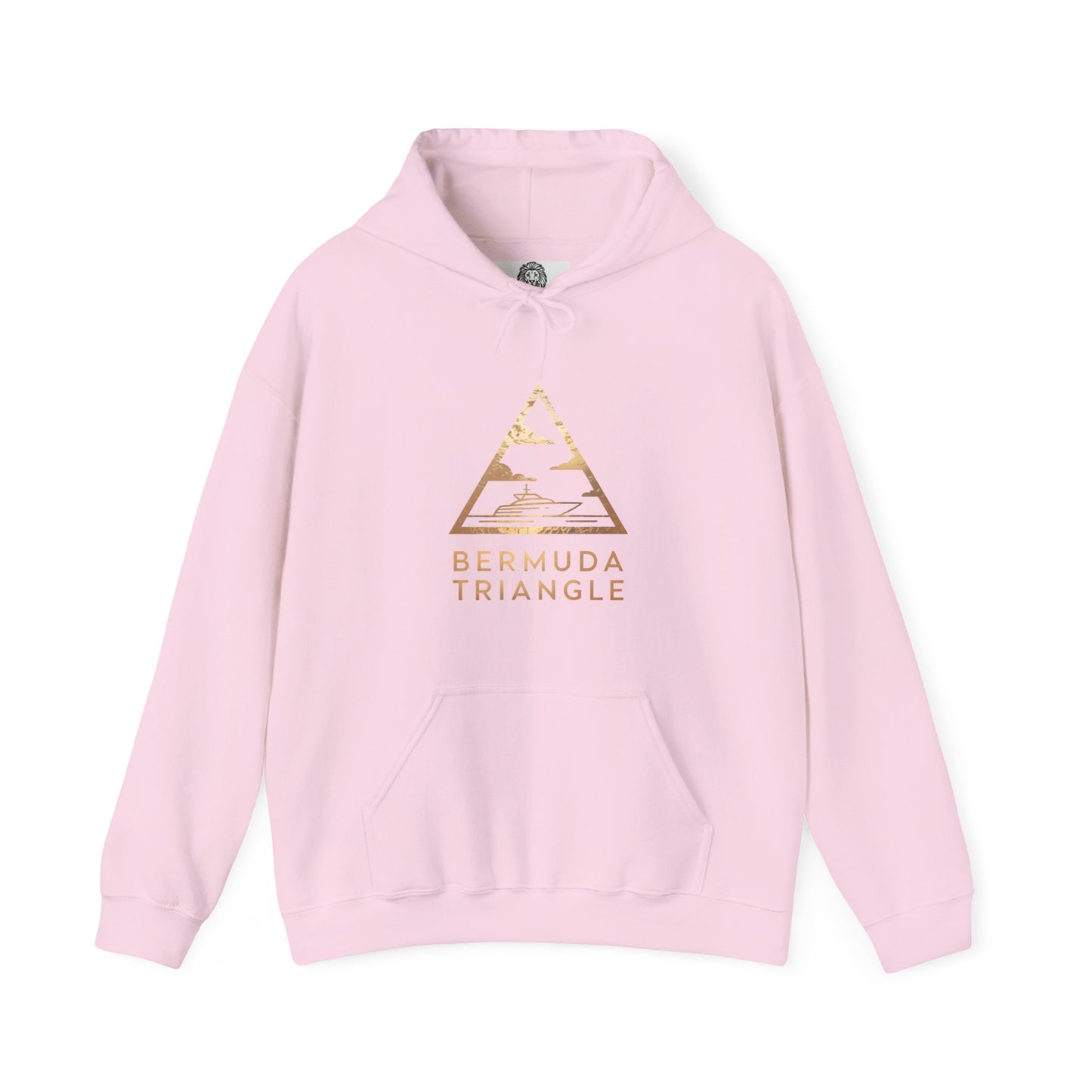 Bermuda Triangle Emblem Hoodie - Luxury Yacht Club