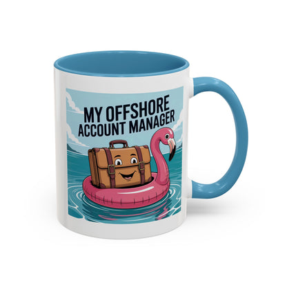 Funny Offshore Account Manager Mug