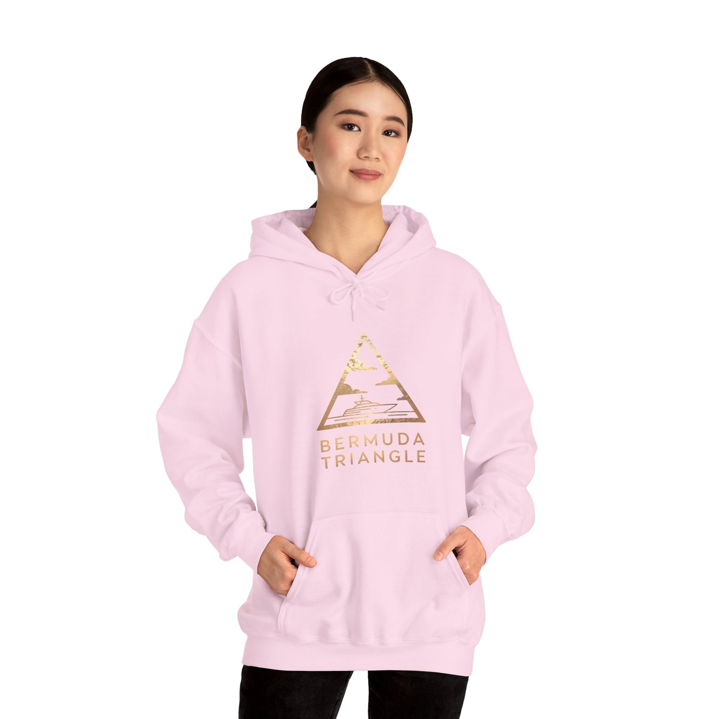 Bermuda Triangle Emblem Hoodie - Luxury Yacht Club